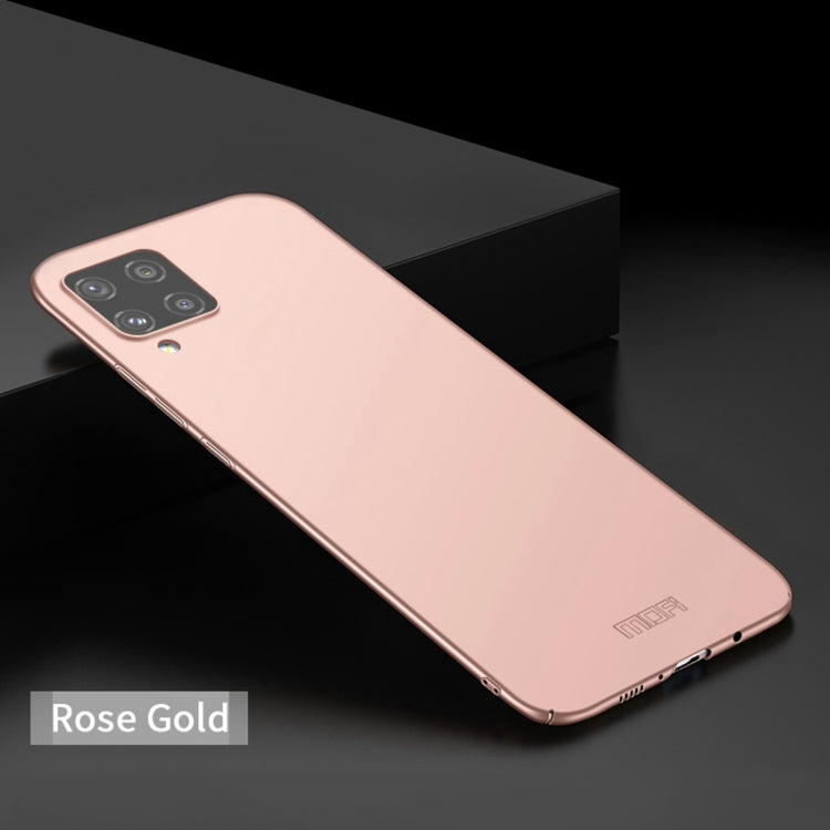 For Samsung Galaxy A42 5G / M42 5G MOFI Frosted PC Ultra-thin Hard Phone Case(Rose gold) - Galaxy Phone Cases by MOFI | Online Shopping UK | buy2fix