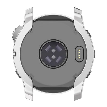 For Garmin Fenix 7X Shockproof TPU Watch Case(Grey) - Watch Cases by buy2fix | Online Shopping UK | buy2fix