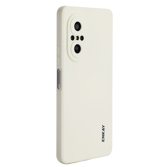 For Huawei Nova 9 SE / Honor 50 SE ENKAY Liquid Silicone Shockproof Phone Case(Beige) - Huawei Cases by ENKAY | Online Shopping UK | buy2fix