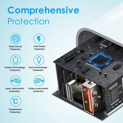 NORTHJO NOPD2501 PD 25W USB-C / Type-C Single Port Fast Charger, Plug Type:AU Plug(White) - USB Charger by NORTHJO | Online Shopping UK | buy2fix