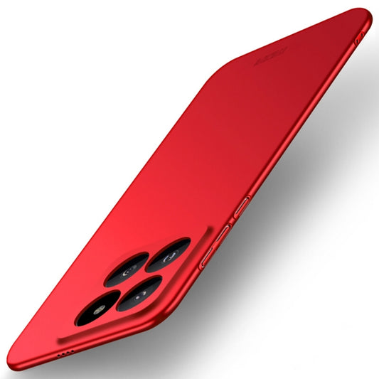 For?Xiaomi 14 Pro MOFI Micro-Frosted PC Ultra-thin Hard Phone Case(Red) - 14 Pro Cases by MOFI | Online Shopping UK | buy2fix
