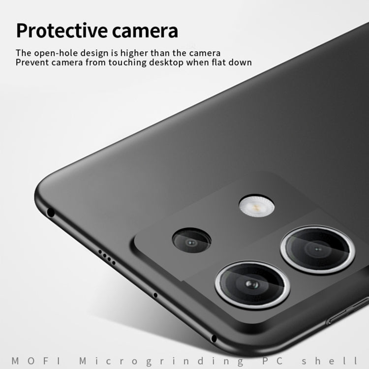 For Redmi Note 13 Pro 5G MOFI Micro-Frosted PC Ultra-thin Hard Phone Case(Red) - Note 13 Pro Cases by MOFI | Online Shopping UK | buy2fix