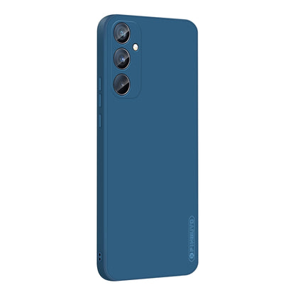 For Samsung Galaxy A35 5G PINWUYO Sense Series Liquid Silicone TPU Phone Case(Blue) - Galaxy Phone Cases by PINWUYO | Online Shopping UK | buy2fix