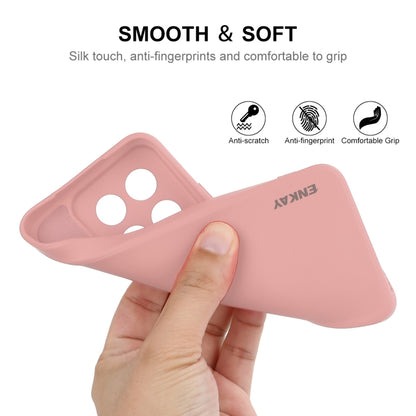 For Xiaomi 14 Pro ENKAY Hat-Prince Liquid Silicone Shockproof Soft Phone Case(Pink) - 14 Pro Cases by ENKAY | Online Shopping UK | buy2fix