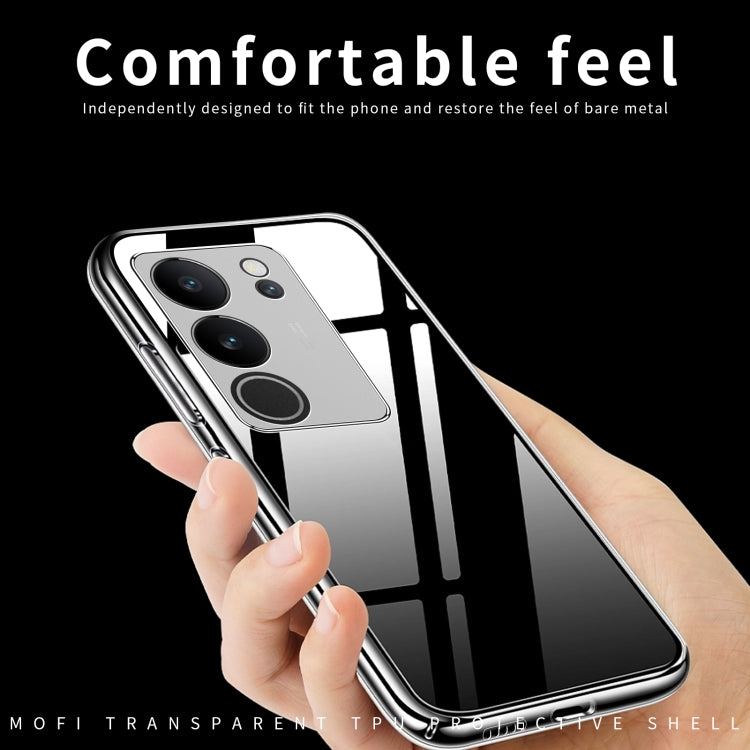 For vivo S17 Pro MOFI Ming Series Ultra-thin TPU Phone Case(Transparent) - vivo Cases by MOFI | Online Shopping UK | buy2fix