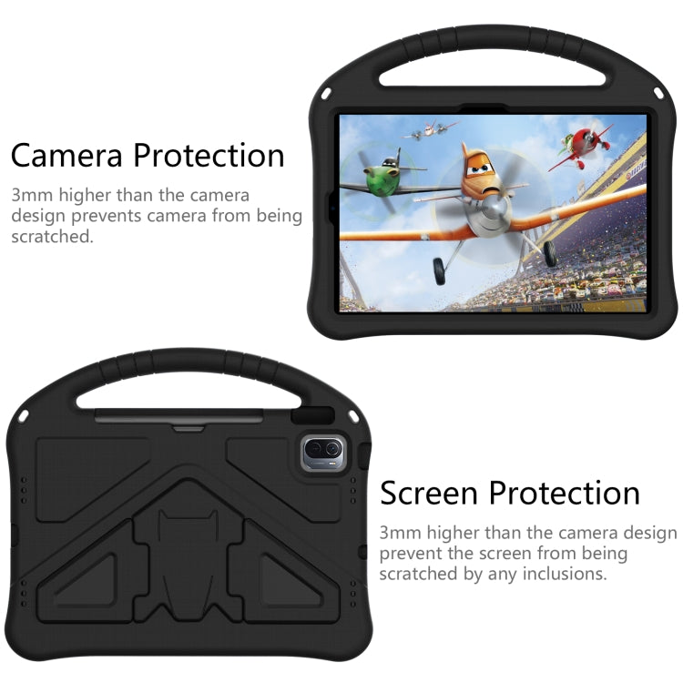 For Xiaomi Pad 6 Pro 2023 EVA Flat Anti Falling Protective Case Shell with Holder(Black) - More Tablet Cases by buy2fix | Online Shopping UK | buy2fix