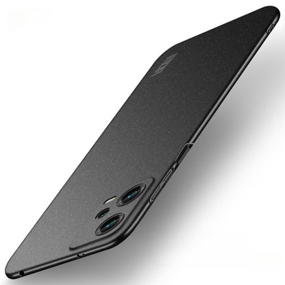 For Xiaomi Redmi Note 12 Global MOFI Fandun Series Frosted PC Ultra-thin All-inclusive Phone Case(Black) - Xiaomi Cases by MOFI | Online Shopping UK | buy2fix