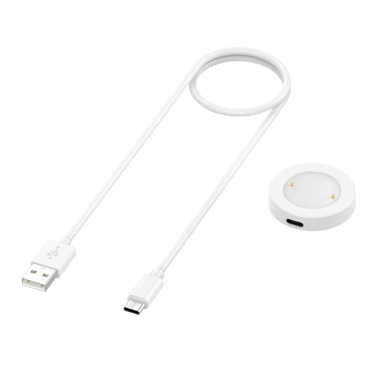 For Honor Watch 4 Split Mmagnetic Suction Watch Charging Cable, Length: 1m(White) - Charger by buy2fix | Online Shopping UK | buy2fix