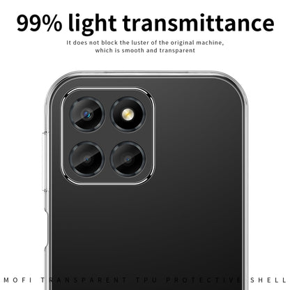 For Honor X6A MOFI Ming Series Ultra-thin TPU Phone Case(Transparent) - Honor Cases by MOFI | Online Shopping UK | buy2fix