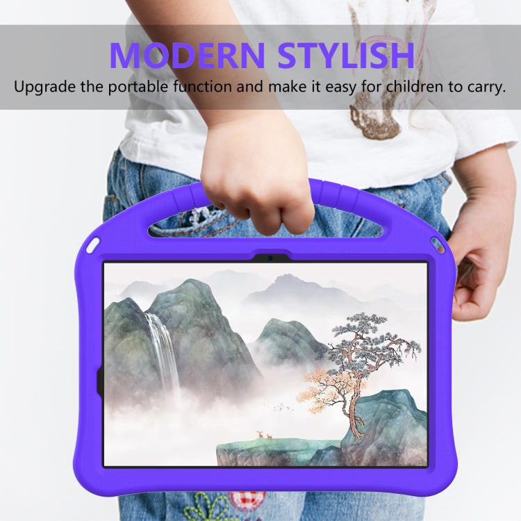 For Samsung Galaxy Tab S10 EVA Shockproof Tablet Case with Holder(Purple) - Tab S10 Cases by buy2fix | Online Shopping UK | buy2fix