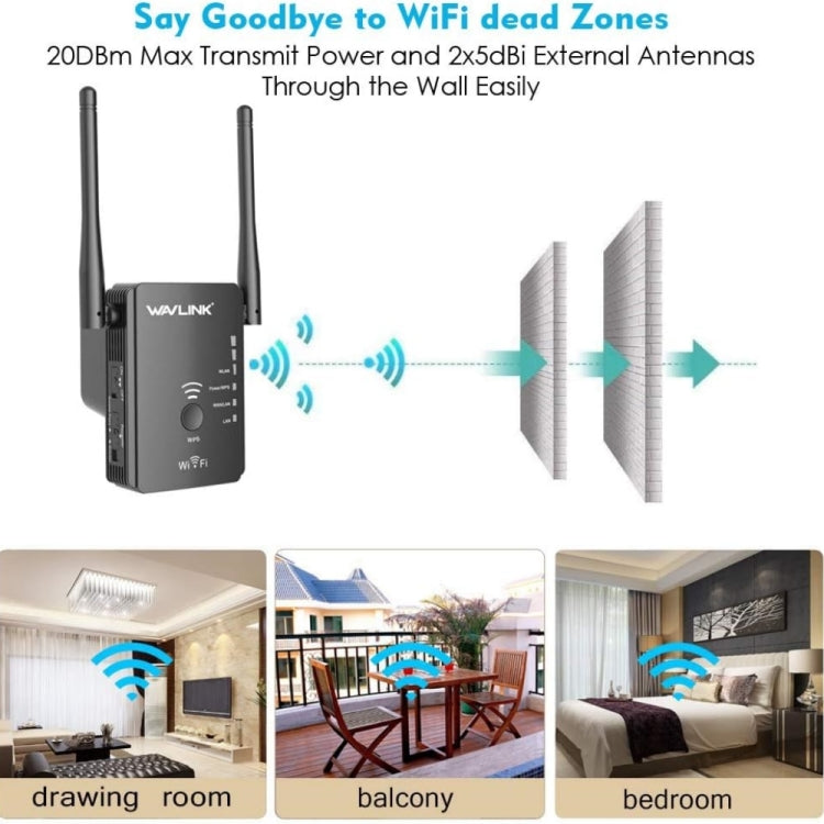 Wavlink WN578R2 With 2 External Antennas N300 Wireless AP/Range Extender/Router, Plug:AU Plug - Wireless Routers by WAVLINK | Online Shopping UK | buy2fix