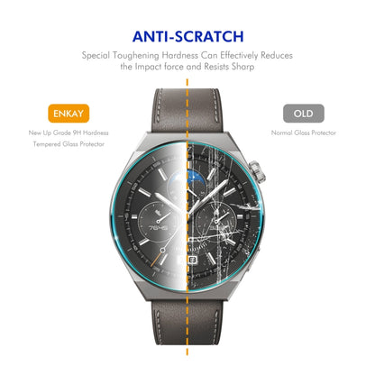 For Huawei Watch GT 5 46mm ENKAY Hat-Prince 0.2mm 9H Tempered Glass Screen Protector Watch Film - Screen Protector by ENKAY | Online Shopping UK | buy2fix