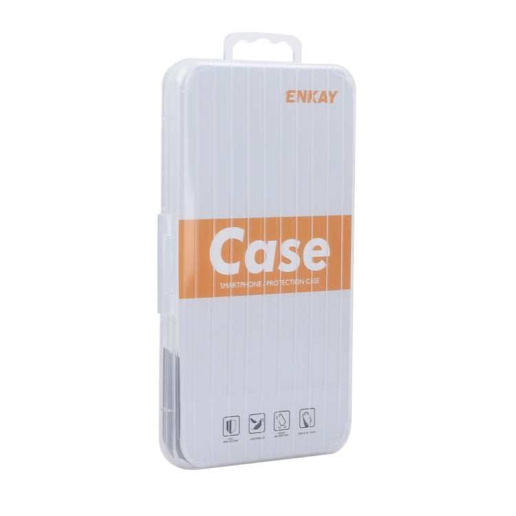 For iPhone 15 Plus ENKAY MagSafe Matte TPU Phone Case with Lens Film(Dark Blue) - iPhone 15 Plus Cases by ENKAY | Online Shopping UK | buy2fix