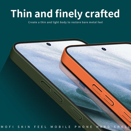 For Samsung Galaxy S23+ 5G MOFI Qin Series Skin Feel All-inclusive PC Phone Case(Orange) - Galaxy Phone Cases by MOFI | Online Shopping UK | buy2fix