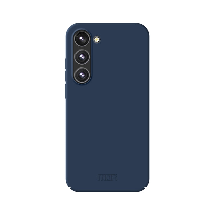 For Samsung Galaxy A34 5G MOFI Qin Series Skin Feel All-inclusive PC Phone Case(Blue) - Galaxy Phone Cases by MOFI | Online Shopping UK | buy2fix