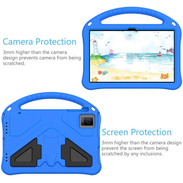 For Blackview Tab 11 WiFi 2023 / SE / 2021 EVA Shockproof Tablet Case with Holder(Blue) - Others by buy2fix | Online Shopping UK | buy2fix