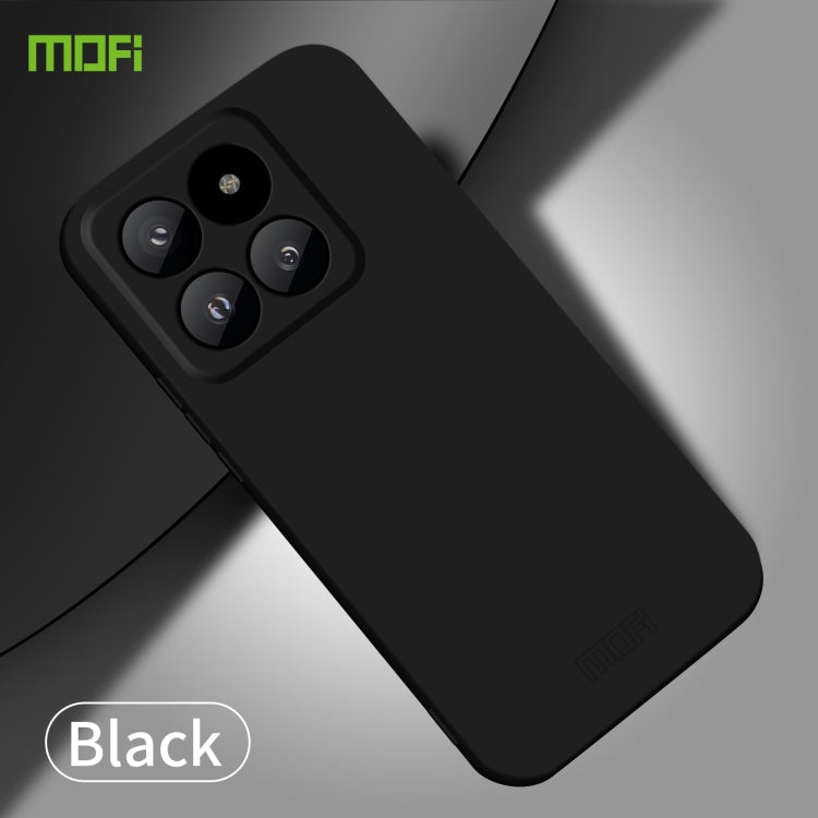 For Xiaomi 14 Pro MOFI Qin Series Skin Feel All-inclusive PC Phone Case(Black) - 14 Pro Cases by MOFI | Online Shopping UK | buy2fix