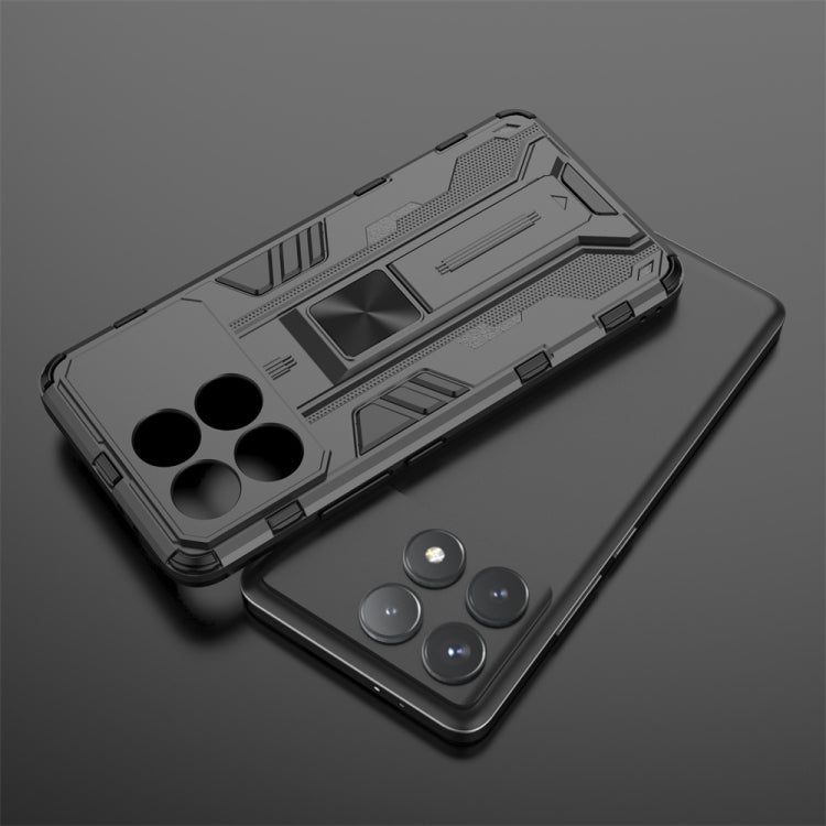 For Redmi K70 Pro Supersonic Armor PC Hybrid TPU Phone Case(Grey) - K70 Pro Cases by buy2fix | Online Shopping UK | buy2fix