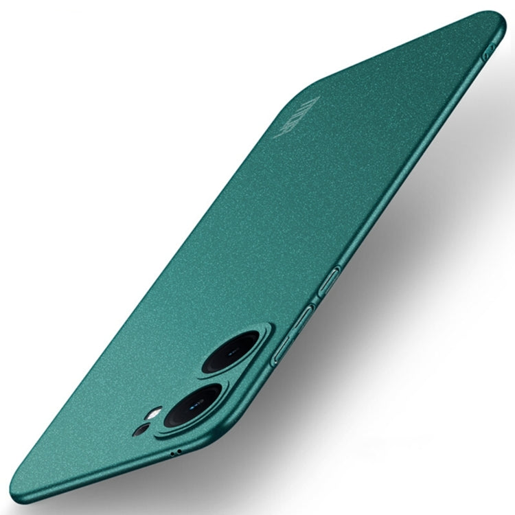 For vivo iQOO Neo9 / Neo9 Pro MOFI Fandun Series Frosted PC Ultra-thin All-inclusive Phone Case(Green) - vivo Cases by MOFI | Online Shopping UK | buy2fix