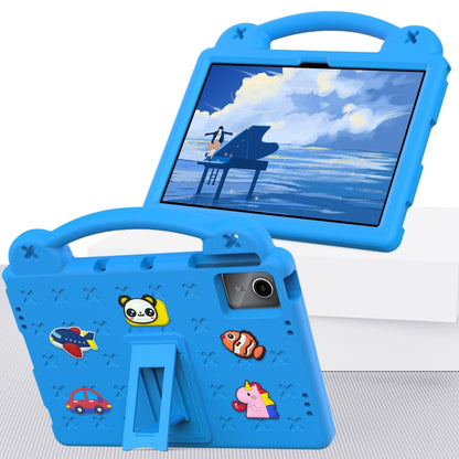 For Huawei MatePad SE 11 2024 Handle Kickstand Children EVA Shockproof Tablet Case(Sky Blue) - Huawei by buy2fix | Online Shopping UK | buy2fix