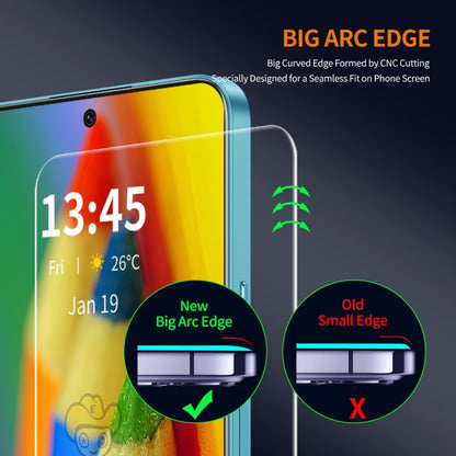 For Redmi K70 Ultra ENKAY 9H Big Arc Edge High Aluminum-silicon Tempered Glass Film -  by ENKAY | Online Shopping UK | buy2fix