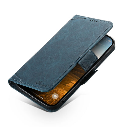 For iPhone 15 Plus SUTENI J07 Multifunctional Horizontal Flip Magsafe Leather Phone Case(Blue) - iPhone 15 Plus Cases by Suteni | Online Shopping UK | buy2fix