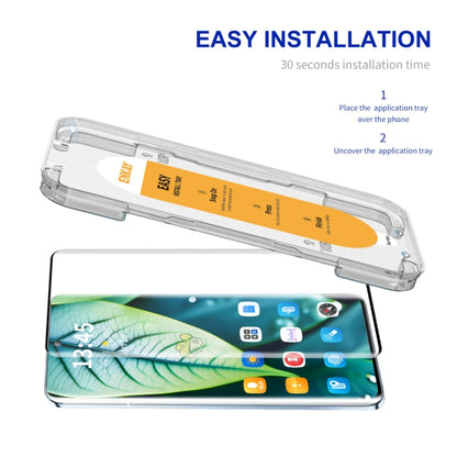 For OPPO Find X6 ENKAY Easy Install Hot Bending Full Coverage Side Glue Tempered Glass Film - OPPO Tempered Glass by ENKAY | Online Shopping UK | buy2fix