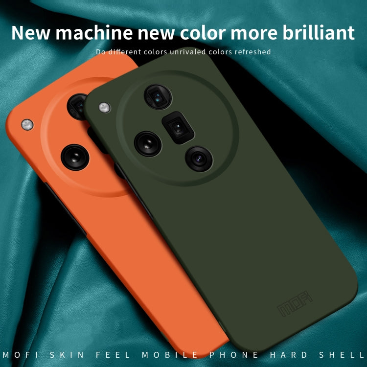 For OPPO Find X7 Ultra MOFI Qin Series Skin Feel All-inclusive PC Phone Case(Orange) - Find X7 Ultra Cases by MOFI | Online Shopping UK | buy2fix