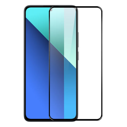 For Xiaomi Redmi Note 13 4G NORTHJO A++ Screen Full Glue Silk Printing Tempered Glass Film - Note 13 Tempered Glass by NORTHJO | Online Shopping UK | buy2fix