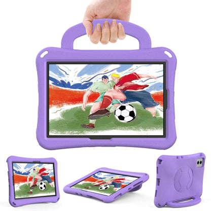 For Lenovo Tab M11 / Xiaoxin Pad 11 2024 Handle Football Shaped EVA Shockproof Tablet Case(Light Purple) - Lenovo by buy2fix | Online Shopping UK | buy2fix