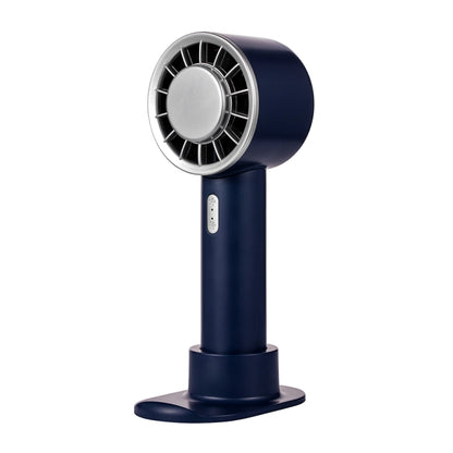 WX-633 Summer Handheld Fan 3 Speeds Semiconductor Cold Compress Desk Fan(Navy Blue) - Electric Fans by buy2fix | Online Shopping UK | buy2fix