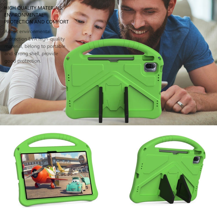 For Huawei Matepad SE 11 2024 EVA Shockproof Tablet Case with Holder(Green) - Huawei by buy2fix | Online Shopping UK | buy2fix