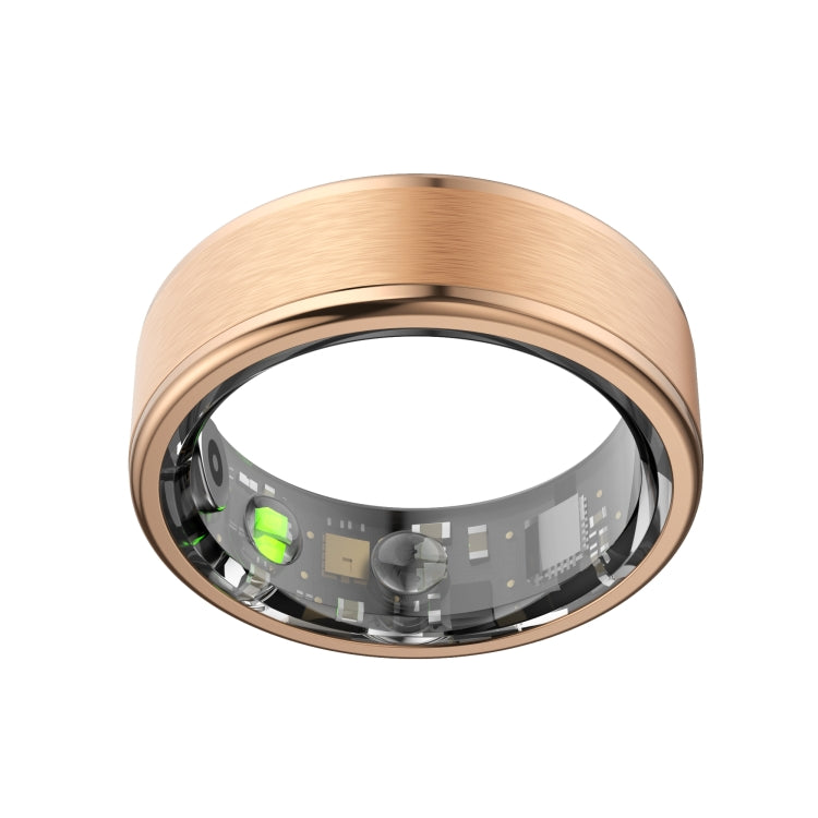 R03 SIZE 8 Smart Ring, Support Heart Rate / Blood Oxygen / Sleep / Multiple Sports Modes(Gold) - Smart Rings / Smart Telephones by buy2fix | Online Shopping UK | buy2fix