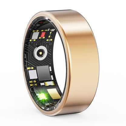 R11M SIZE 10 Smart Ring, Support Heart Rate / Blood Oxygen / Sleep / Multiple Sports Modes(Gold) - Smart Rings / Smart Telephones by buy2fix | Online Shopping UK | buy2fix