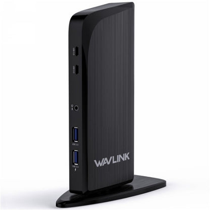 WAVLINK UG39PD1 13 in 1 Type-C Triple Monitors 4K HD Docking Station, Plug:EU Plug - Adapter by WAVLINK | Online Shopping UK | buy2fix