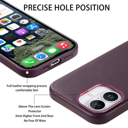 For iPhone 16 Pro Max Electroplated Metal Button Shockproof Phone Case(Purple) - iPhone 16 Pro Max Cases by buy2fix | Online Shopping UK | buy2fix