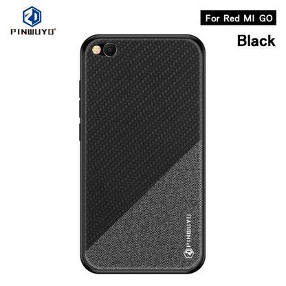 PINWUYO Honors Series Shockproof PC + TPU Protective Case for Xiaomi Redmi Go(Black) - Xiaomi Cases by PINWUYO | Online Shopping UK | buy2fix