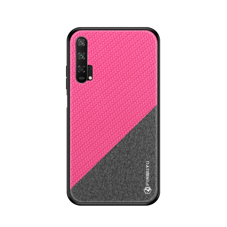 PINWUYO Honors Series Shockproof PC + TPU Protective Case for Huawei Honor 20 Pro(Red) - Honor Cases by PINWUYO | Online Shopping UK | buy2fix