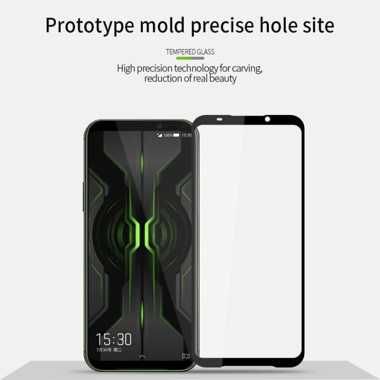 MOFI 9H 2.5D Full Screen Tempered Glass Film for Xiaomi Black shark2 Pro(Black) -  by MOFI | Online Shopping UK | buy2fix