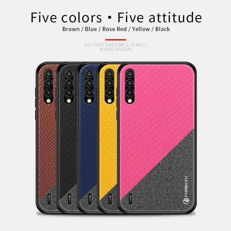 PINWUYO Honors Series Shockproof PC + TPU Protective Case for Xiaomi Mi CC9e / A3(Yellow) - Xiaomi Cases by PINWUYO | Online Shopping UK | buy2fix