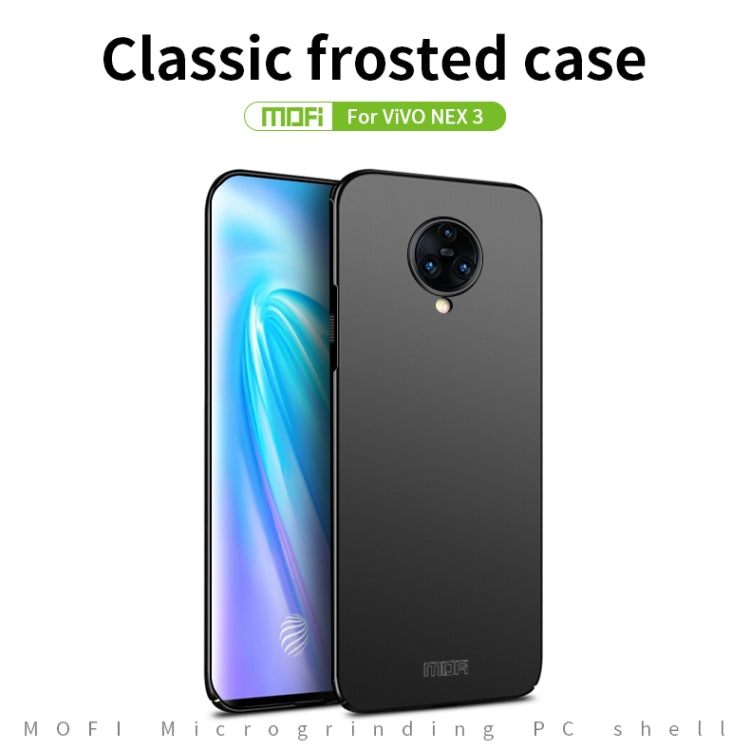 For  VIVO NEX3 MOFI Frosted PC Ultra-thin Hard Case(Blue) - vivo Cases by MOFI | Online Shopping UK | buy2fix