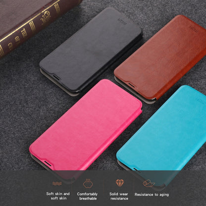 For Xiaomi  Mi 9 Pro MOFI Rui Series Classical Leather Flip Leather Case With Bracket Embedded Steel Plate All-inclusive(Brown) - Xiaomi Cases by MOFI | Online Shopping UK | buy2fix