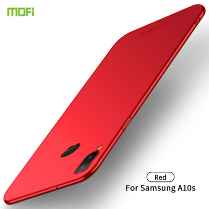 For Galaxy A10S MOFI Frosted PC Ultra-thin Hard Case(Red) - Galaxy Phone Cases by MOFI | Online Shopping UK | buy2fix