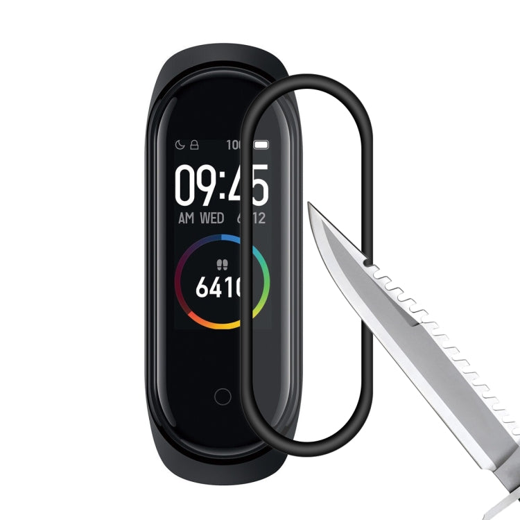 For XIAOMI MI BAND 4 ENKAY Hat-prince 3D Full Screen Soft PC Edge + PMMA HD Screen Protector Film - Screen Protector by ENKAY | Online Shopping UK | buy2fix