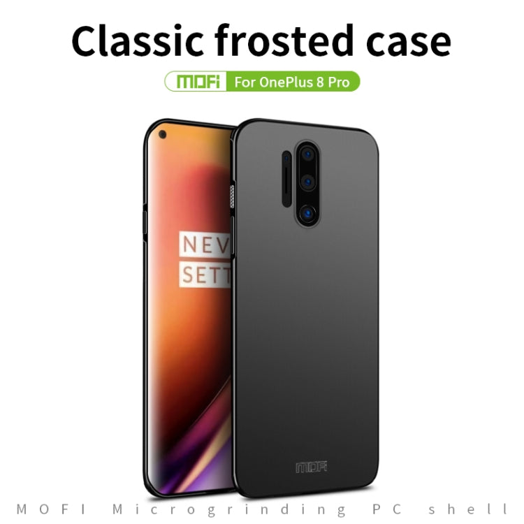 For  OnePlus 8 Pro MOFI Frosted PC Ultra-thin Hard Case(Red) - OnePlus Cases by MOFI | Online Shopping UK | buy2fix