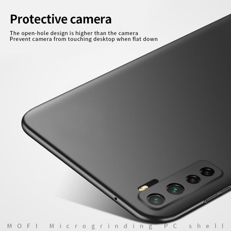 For Huawei Nova 7 SE MOFI Frosted PC Ultra-thin Hard Case(Black) - Huawei Cases by MOFI | Online Shopping UK | buy2fix