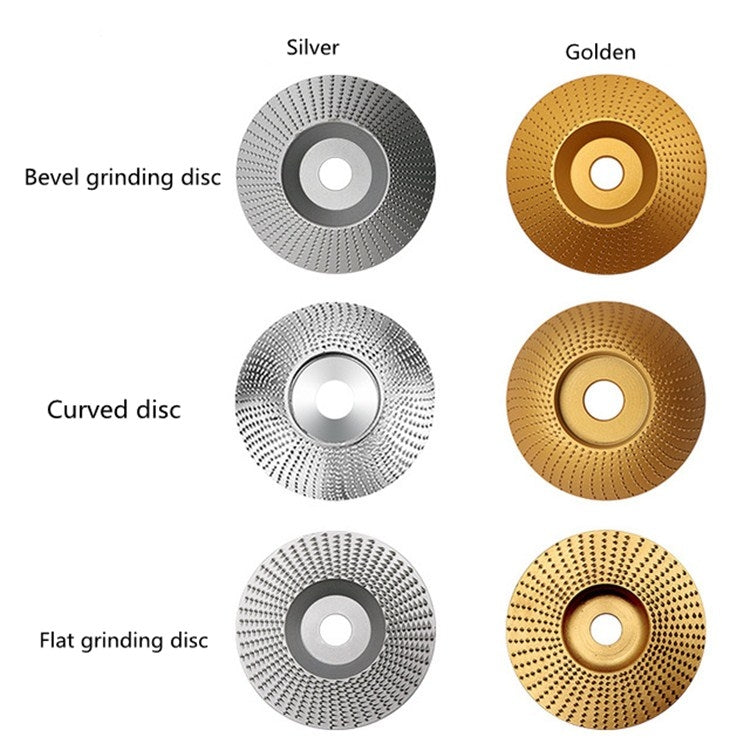 Woodworking Sanding Thorn Disk Angle Grinder Thorn Disk Plastic Grinding Disk Polishing Disk, Style:Bevel(Silver) - Abrasive Tools & Accessories by buy2fix | Online Shopping UK | buy2fix