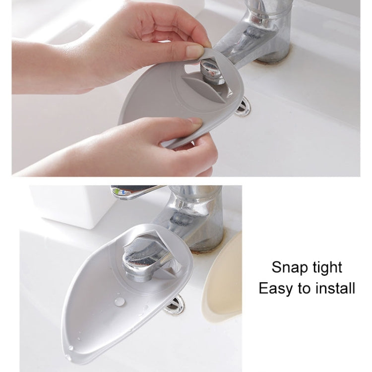 Faucet Extender Solid Color Sink Handle Extension Toddler For Bathroom  Children Hand Wash(Grey) - Faucets & Accessories by buy2fix | Online Shopping UK | buy2fix