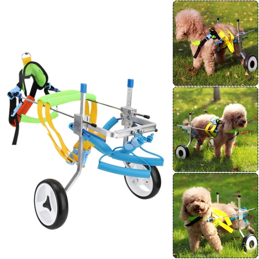 Pet Wheelchair Disabled Dog Old Dog Cat Assisted Walk Car Hind Leg Exercise Car For Dog/Cat Care, Size:XS - Protector Walking Aids by buy2fix | Online Shopping UK | buy2fix