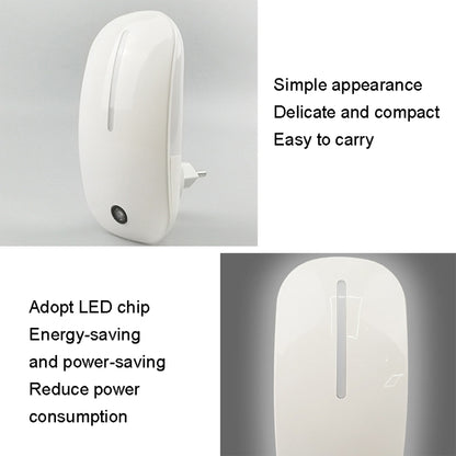 A66 Mouse Type LED Intelligent Light Control Night Light, Plug:AU Plug(Green) - Sensor LED Lights by buy2fix | Online Shopping UK | buy2fix